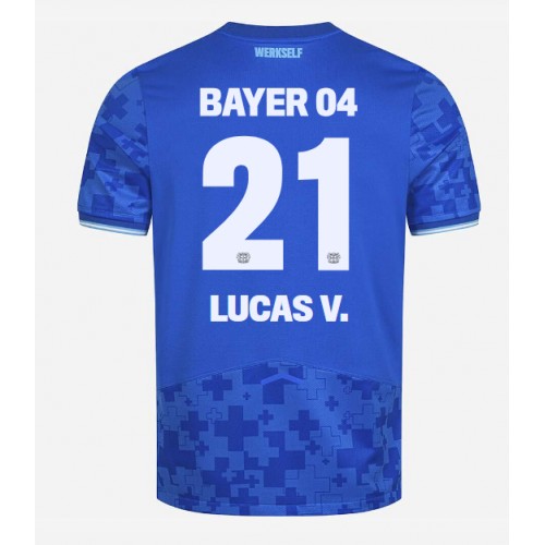 Moški Nogometni dresi Bayer Leverkusen Lucas Vazquez #21 Tretji 2025-26 Kratek Rokav